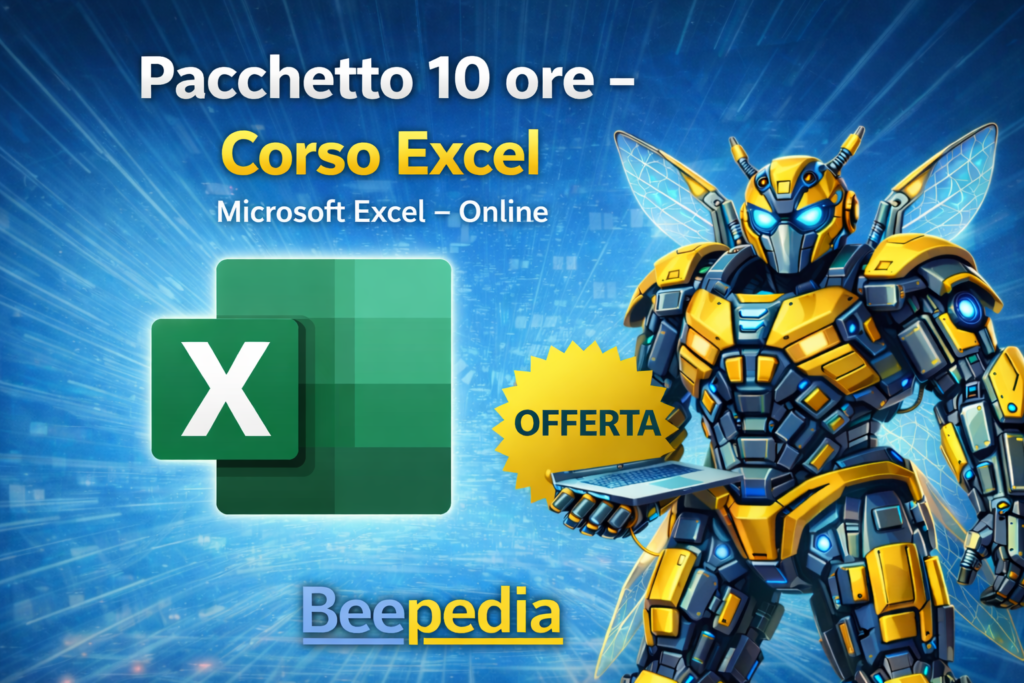 Pacchetto 10 ore Corso Excel